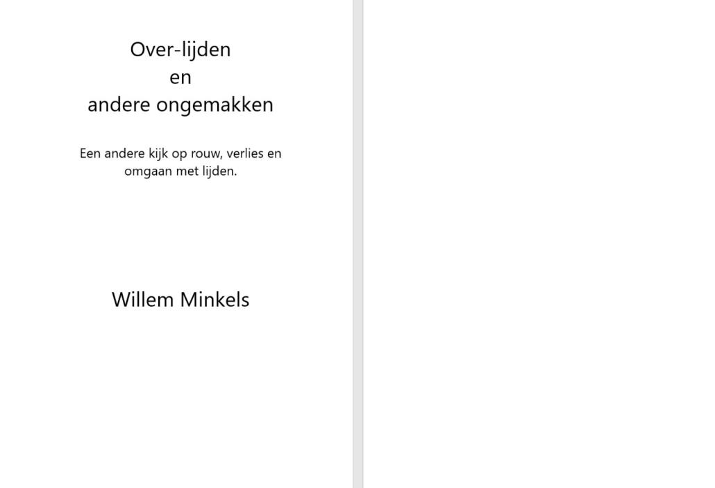 Over-lijden & andere ongemakken